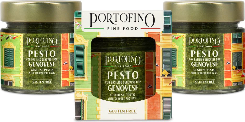 Portofino Fine Food - Pesto Genovese au basilic génois AOP Image du produit 