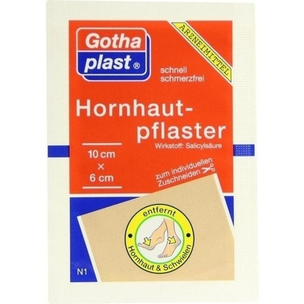 GOTHAPLAST HORNH PFL 10X6, 1 pz. gesso Immagine del prodotto 