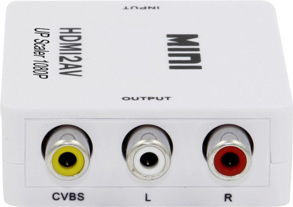 Adaptér HDMI na AV(RCA) Full HD 1080p video na stereo audio Obrázok produktu 4