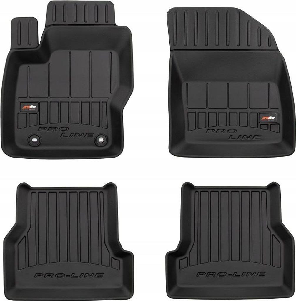 GUMMIMATTEN FORD Focus MK2 2004-2011 3D-SCHALEN