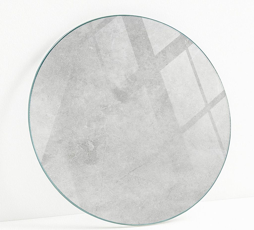 Bedruckte Glas Tischplatte Fi 80 cm – Glasplatte mit Motiv – Esstischplatte bedruckt – Sicherheitsglas mit Druck – Tischplatte Ersatz – p...