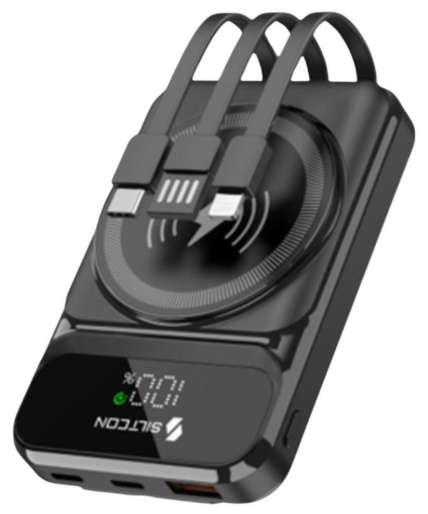 Siltcon® 7-in-1 MagSafe Powerbank 10000mAh – 15W kabellos – Produktbild 