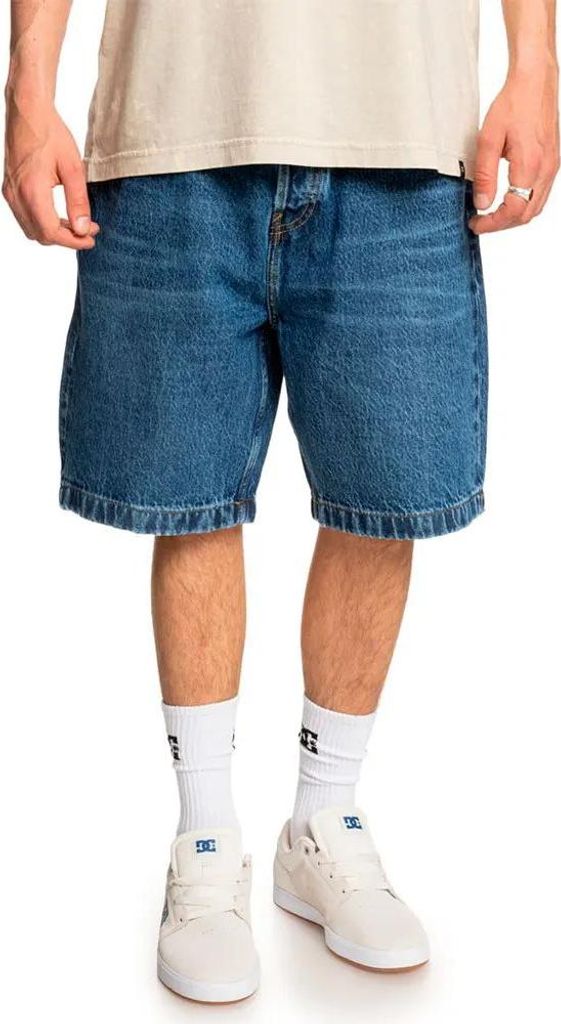 Dc Shoes Worker Baggy Kurze Jeans Blau 34 Herren Blau 34