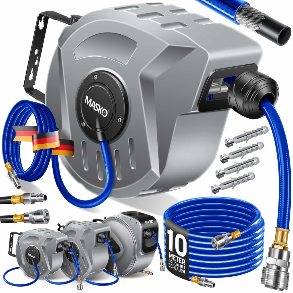 Avvolgituvo automatico per tubi dell'aria compressa MASKO® Immagine del prodotto 