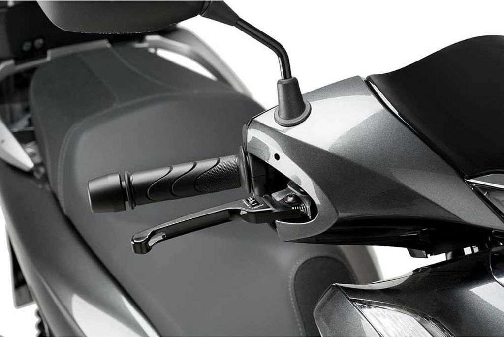 PUIG 20394N Mopedhebel passend fuer HONDA FORZA 125 Schwarz