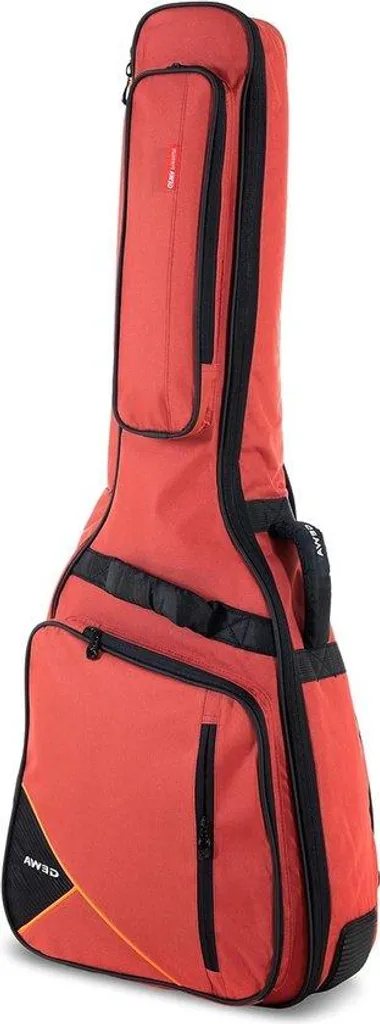 Housse guitare acoustique anti-choc 20mm et imperméable, protection noir