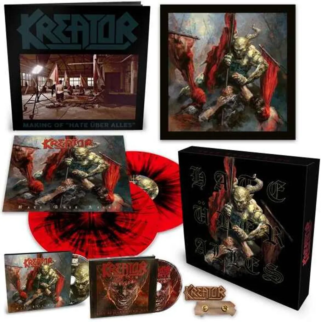 Vinyle Kreator Hate Über Alles Boxset Édition Limitée Splatter Rouge - 2