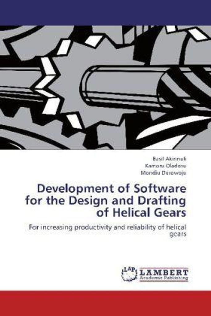 Akinnuli, B: Development of Software for the Design and Draf