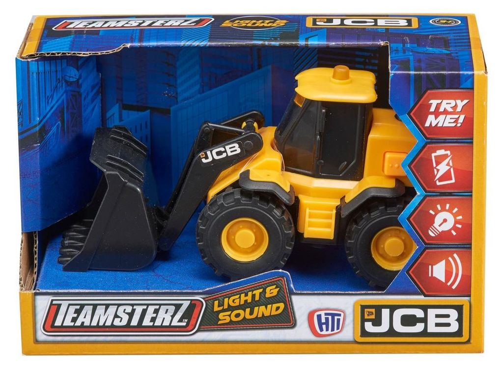 Jcb-Radlader mit Licht und Ton, 15 cm Produktbild 