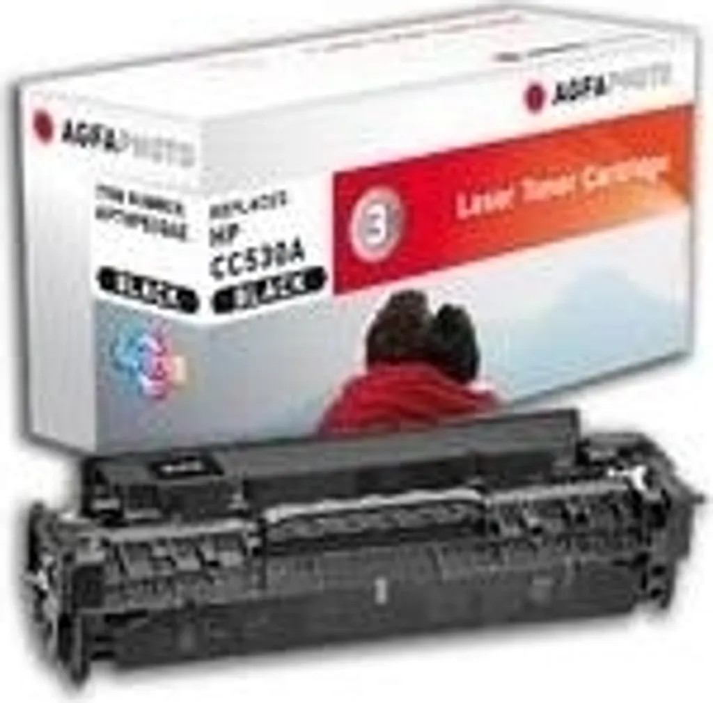 Toner AgfaPhoto APTHP530AE come HP CC530A 304A nero - 3