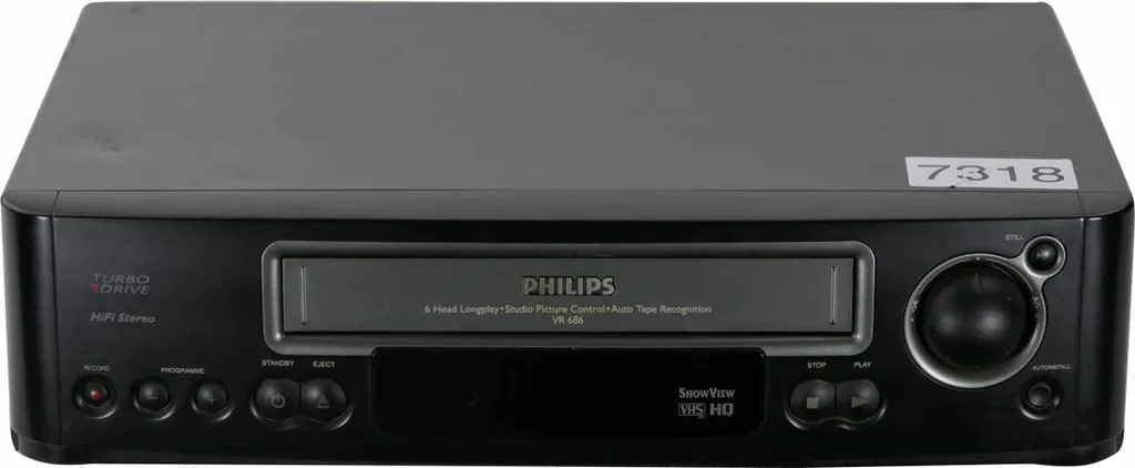 Lecteur VHS Philips VR686 pour Visionner et Numériser vos Vieux Films