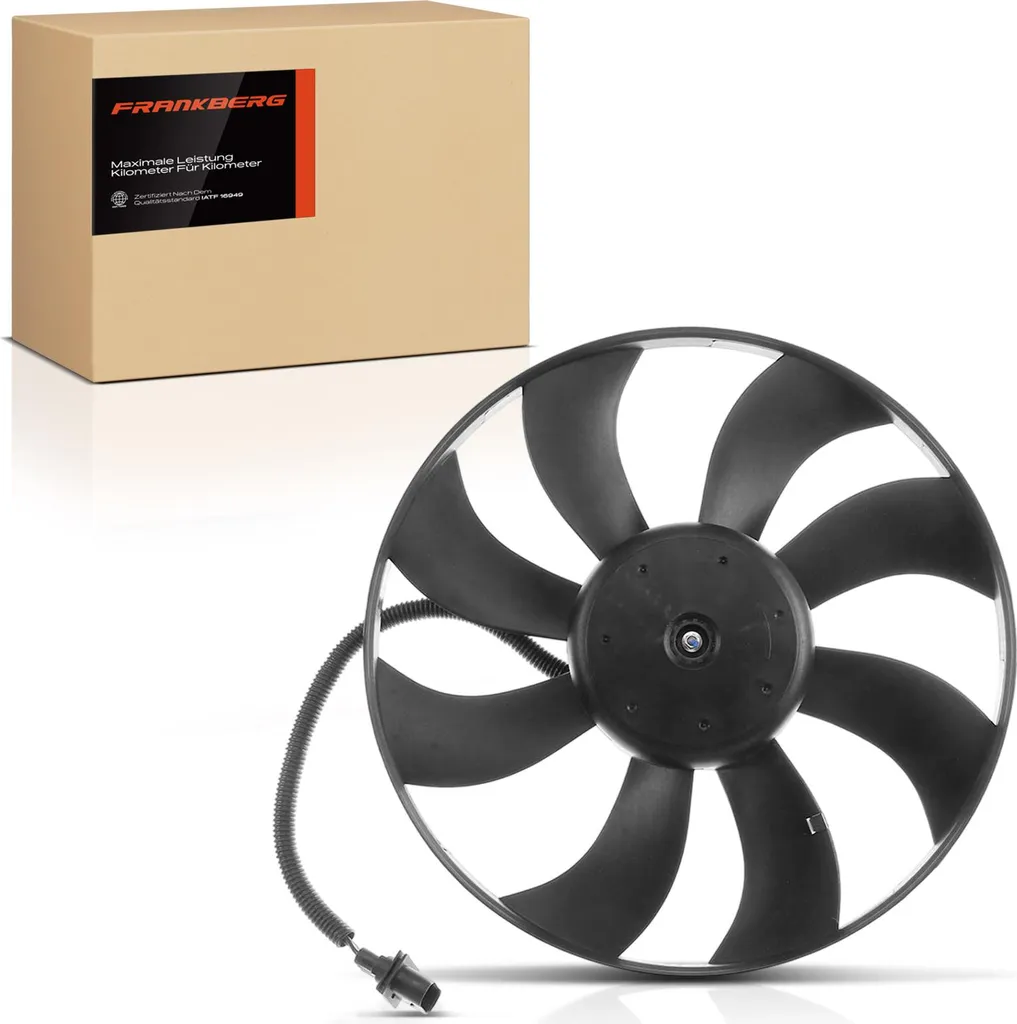 Ventilateur de radiateur sans cadre pour Polo 9N et Fox Berline