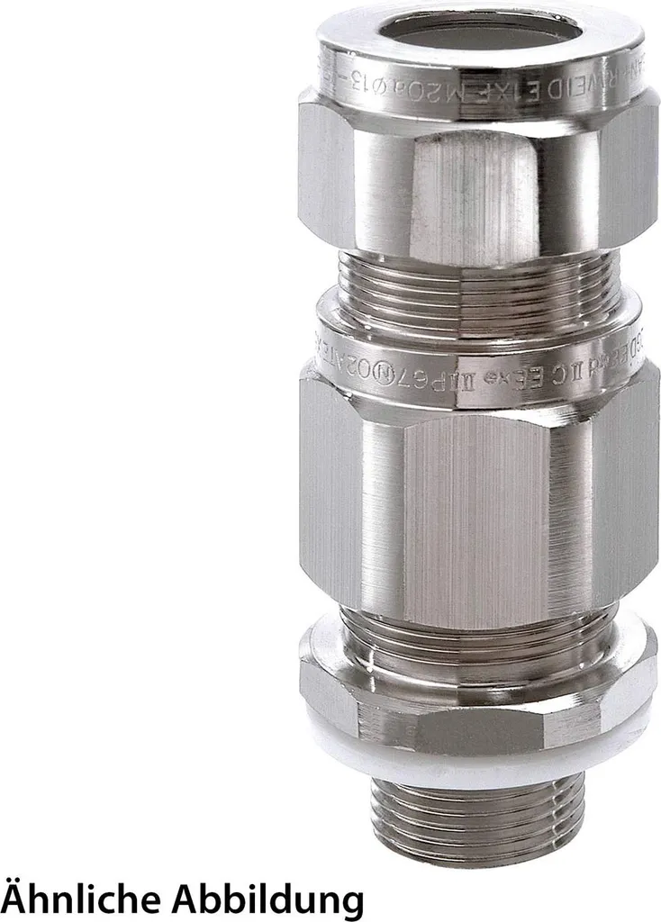 Presse-étoupe M20 ATEX WISKA pour Câble Blindé en Zone Explosive IIC