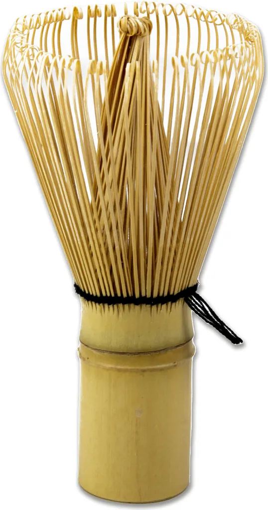Accessoire Thé Matcha : Fouet Traditionnel Chasen en Bambou Naturel 10,5cm