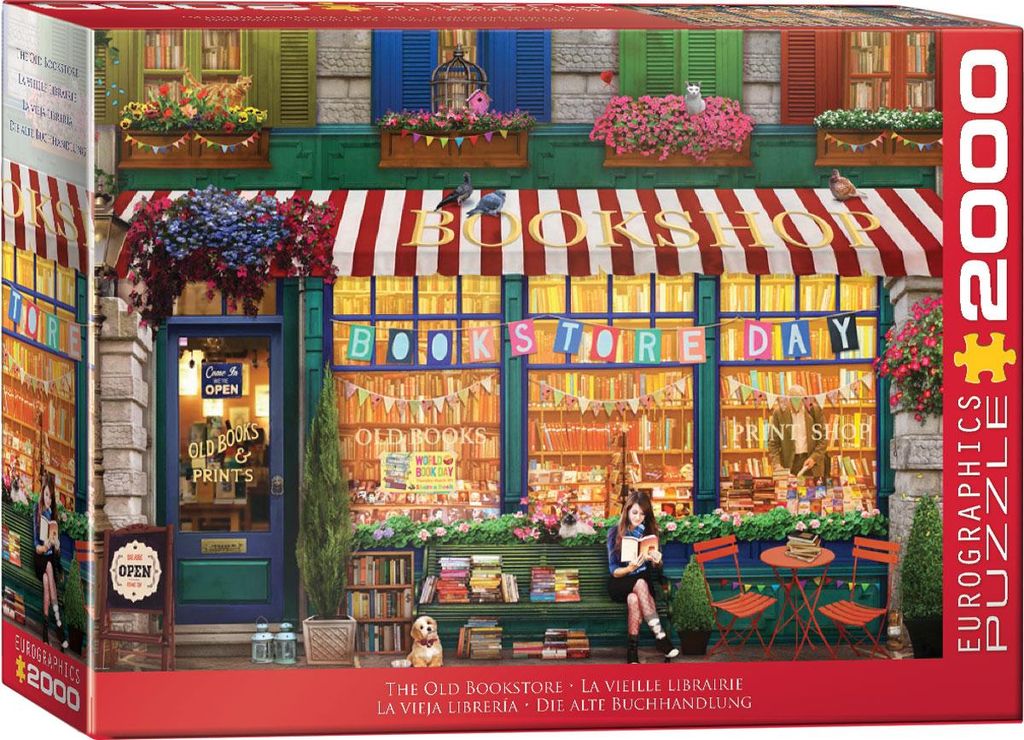 EUROGRAPHICS Puzzle Star bookshop.tv 2000 dlks