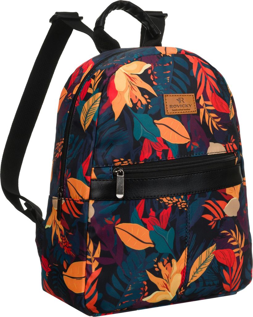 Rovicky dámský městský batoh květinový multicolor 30x25x9 Obrázek produktu 