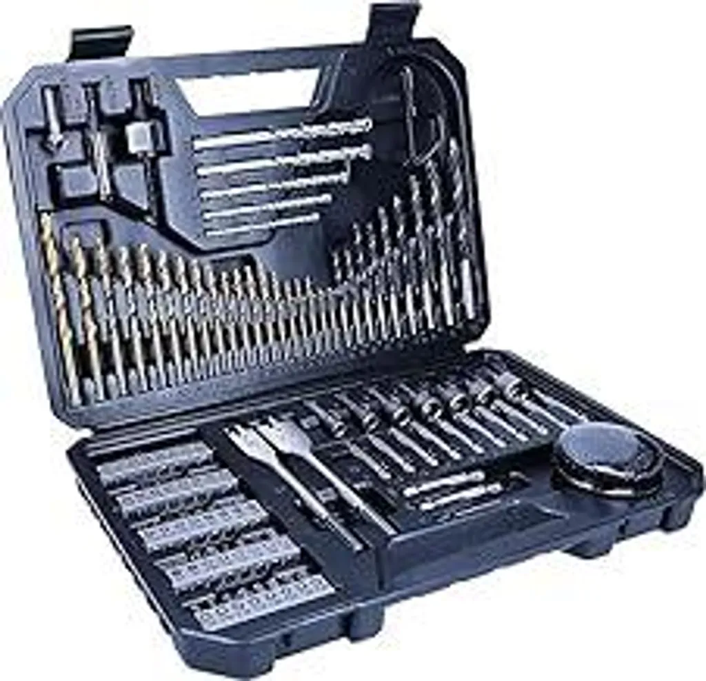 Bosch Set di 103 punte e inserti V-Line Titanium Box (per legno, pietra e metallo, accessori per trapani e avvitatori)