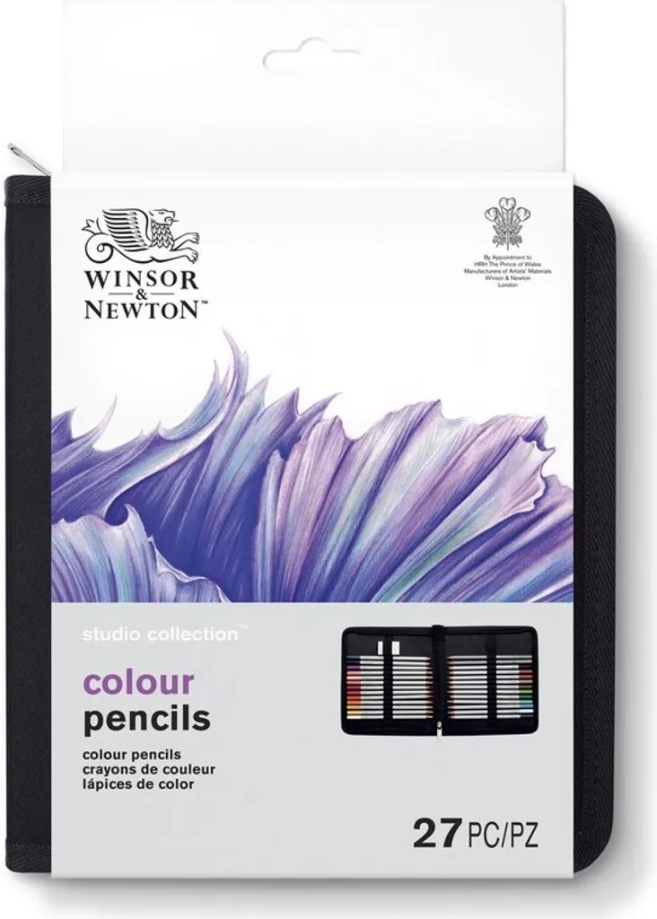 Crayons de Couleur sans Casse avec Étui de Rangement et Gomme de Précision - 2