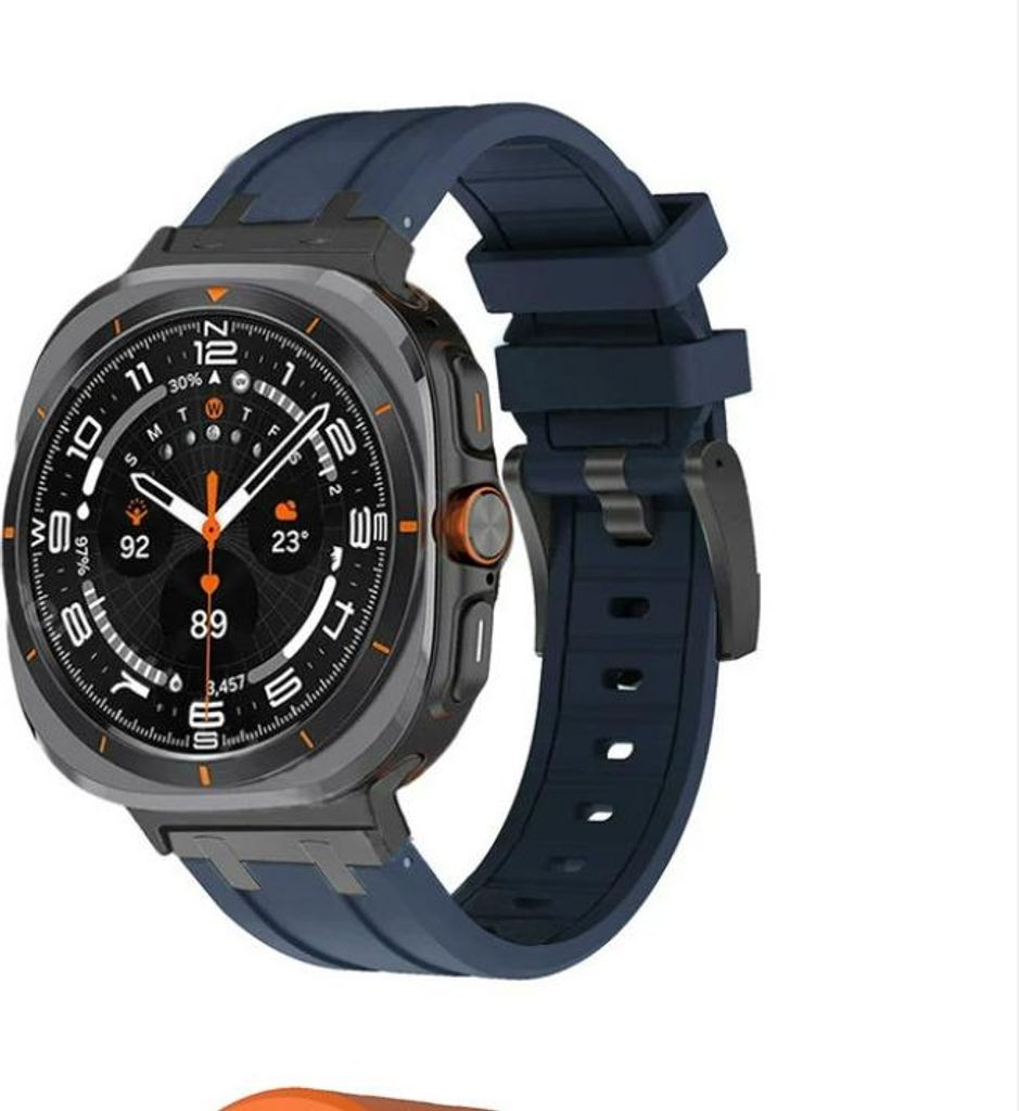 INF Samsung Watch Ultra Flüssigsilikonarmband Blau