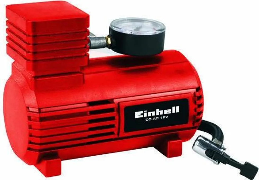 Mini Compressore Einhell CC-AC 12V 18 Bar per Auto e Moto - Originale