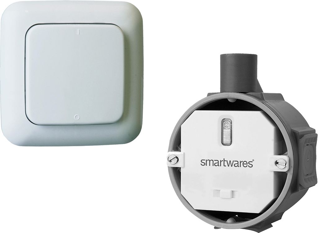 Smartwares Lichtsteuerung Funk-Wandschalter Set SH4-99564 Produktbild 