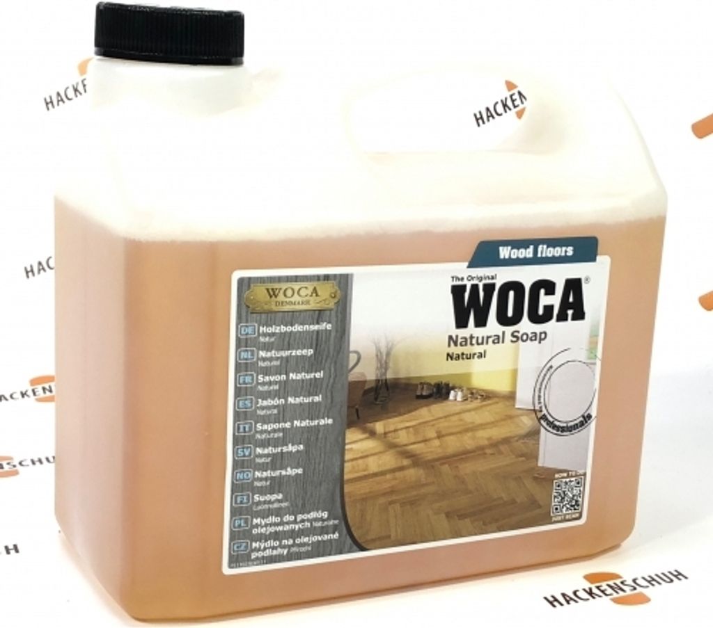 WOCA Holzbodenseife - Natural Soap - Natur - 2,5 L