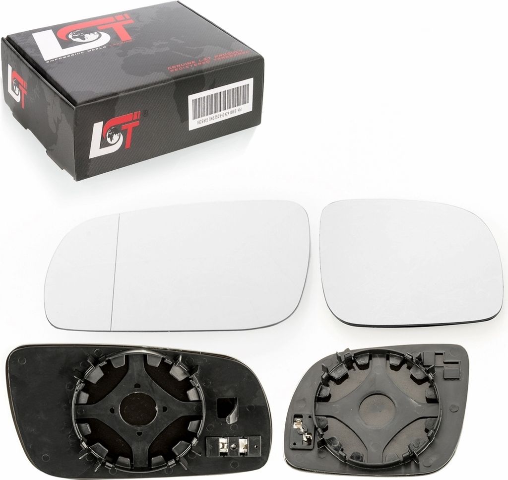 2x Außenspiegel Glas beheizbar links rechts für SEAT Cordoba 6K für VW Passat 3B