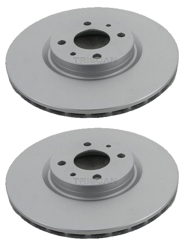 2 Bremsscheiben belüftet Ø 284 mm TRISCAN für u.a. FIAT MULTIPLA