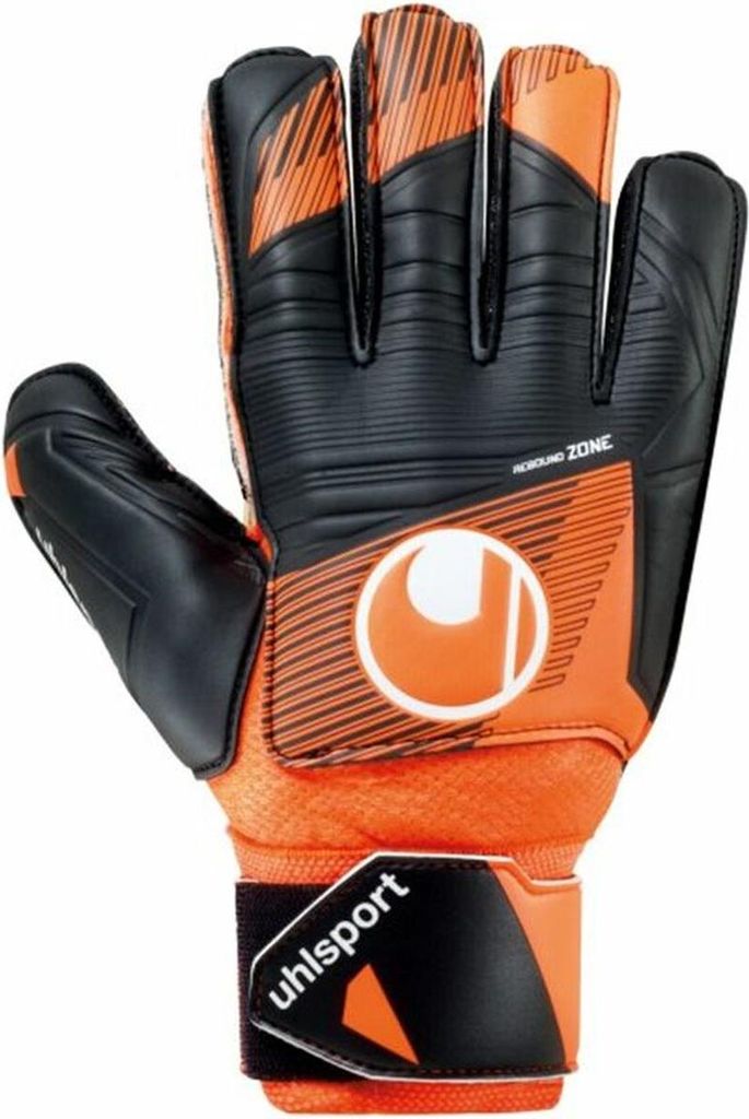 Torwarthandschuhe Uhlsport Soft Ressist+ Flex Frame Schwarz Erwachsene