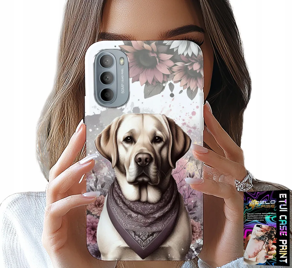 Custodia per Motorola G31 / G41 - Cagnolino Cagnolini Husky Motivi canini + Pellicola protettiva
