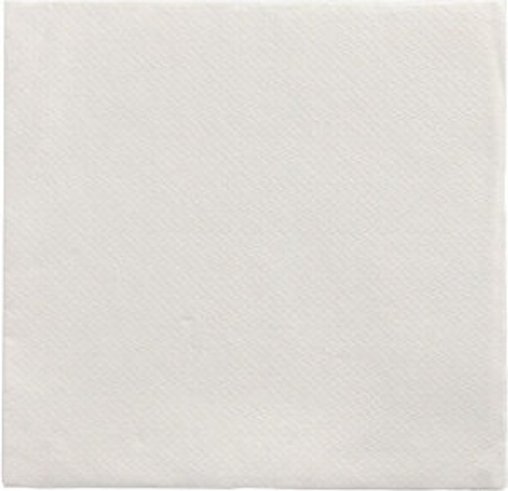 Servietten "DAILY Collection" 1/4-Falz 24 cm x 24 cm weiss Produktbild 