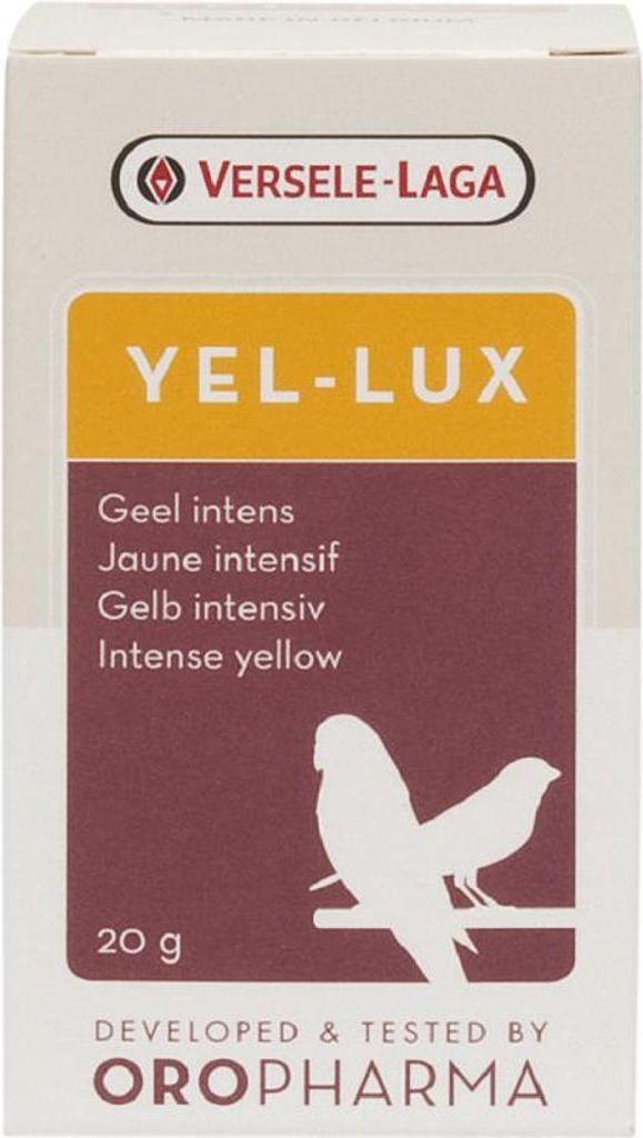 3 x Versele Orophama Yel-Lux 20 gr.