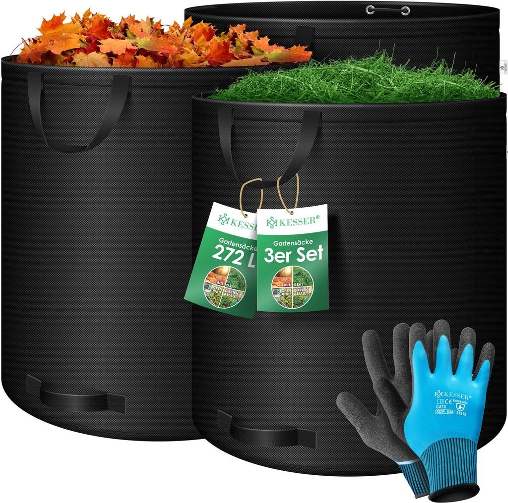 KESSER® Gartensack Set Laubsack Gartenabfallsack inkl. Produktbild 