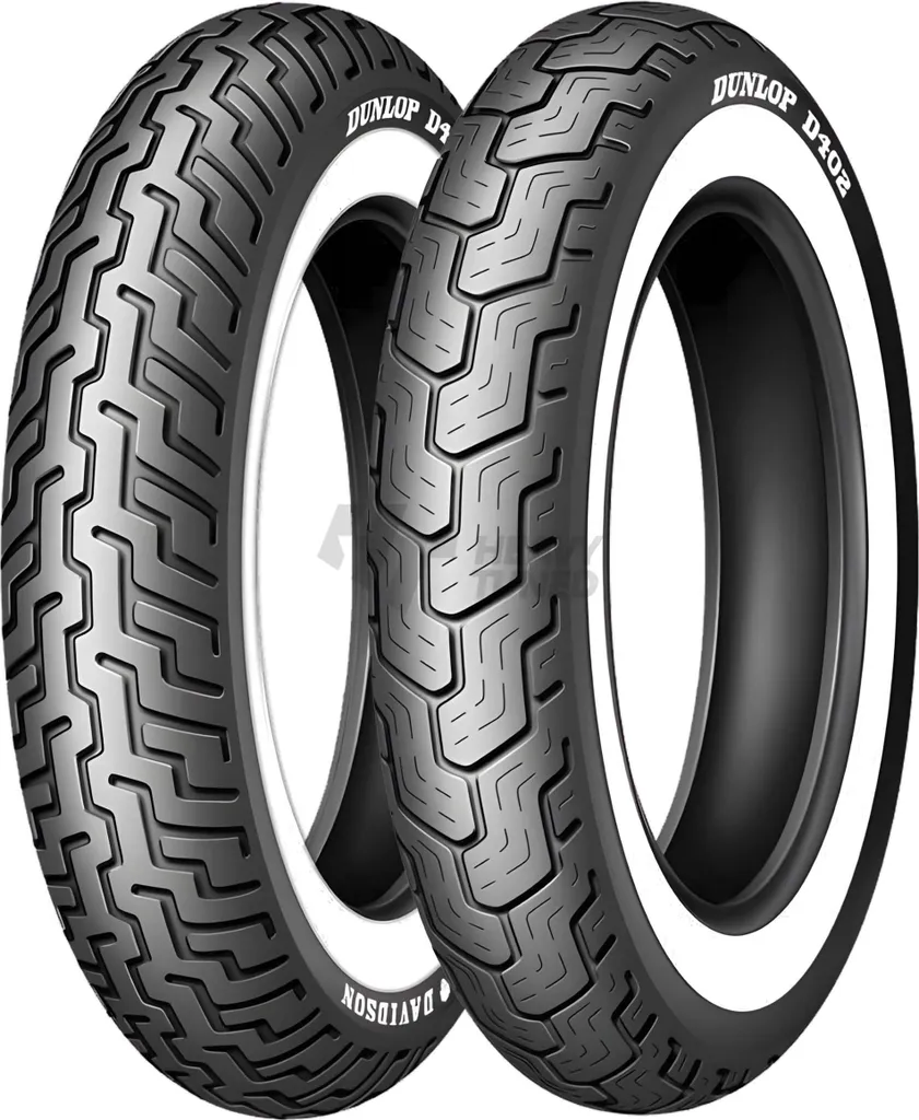 Réduisez l'usure de pneu avant avec le Dunlop D402 MH90-21 54H TL WW