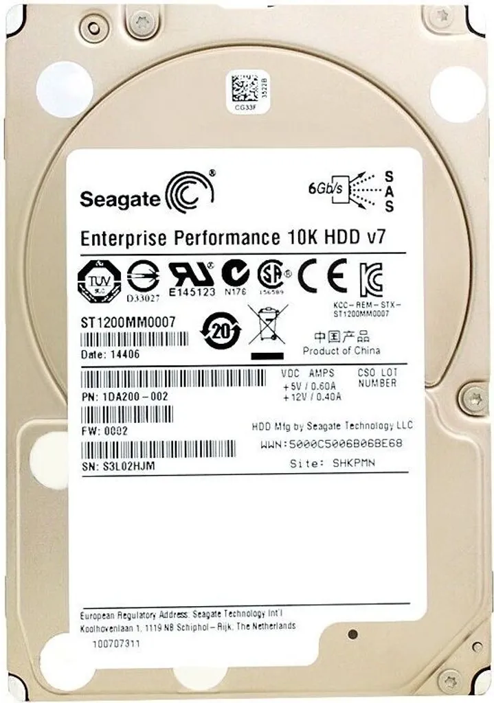 Offerta Seagate ST1200MM0007 1.2TB SAS 10k 2.5" - Stock Limitato