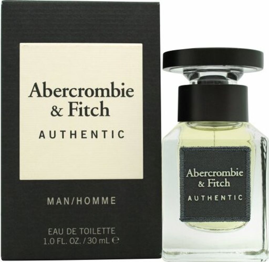 Abercrombie & Fitch Authentic Man Eau De Toilette 30 ml Produktbild 