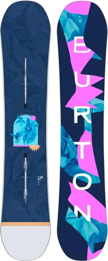 Snowboard Burton Yeasayer Flying V pour Femme Bleu 152 cm Polyvalent
