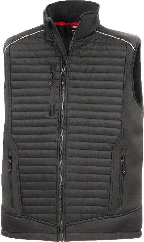 Nitras MOTION TEX PLUS Softshellweste schwarz 7660 M