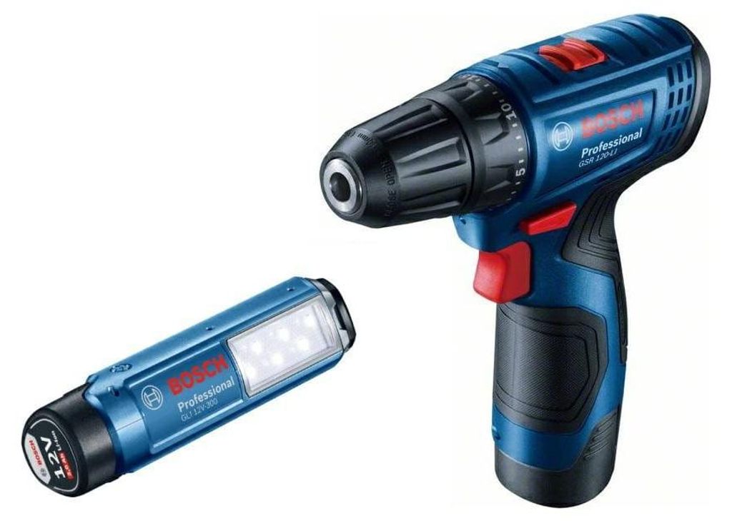 BOSCH DRAINDRIVER 12V 30/14Nm 2x2,0Ah LI-ION Clé GSR 120-LI Image du produit 