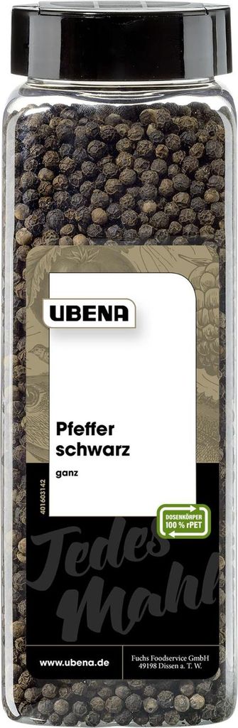 UBENA 712236003 UBENA Pfeffer schwarz ganz Gewürz, 500,0 g Obrázek produktu 
