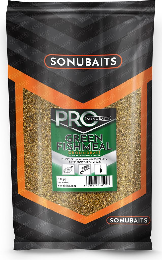 900 g SONUBAITS PRO GREEN FISHMEAL Mangime base commerciale Immagine del prodotto 