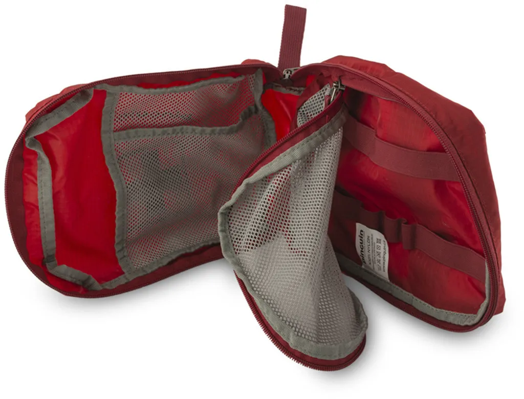 Kit de secours médical Pinguin L avec compartiments pour le camping