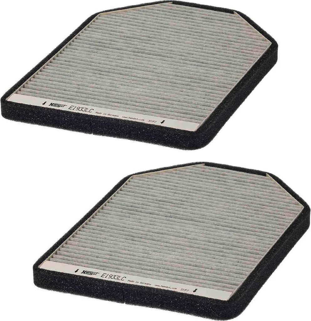 HENGST FILTER E2948LC Filtre d'habitacle au charbon actif haute qualité