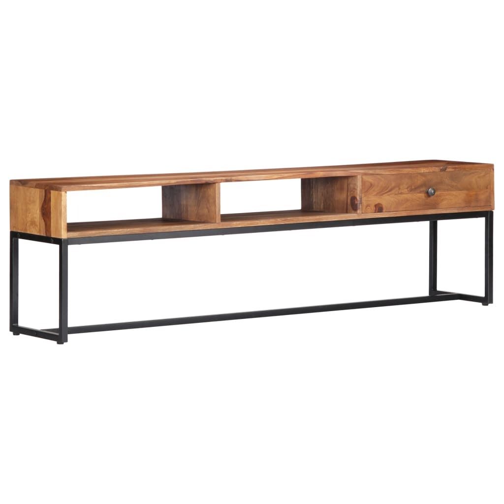 "2026 Promotion" TV-Schrank - TV-Lowboard - 160×30×45 cm Massivholz Akazie - TV-Regal CC2532