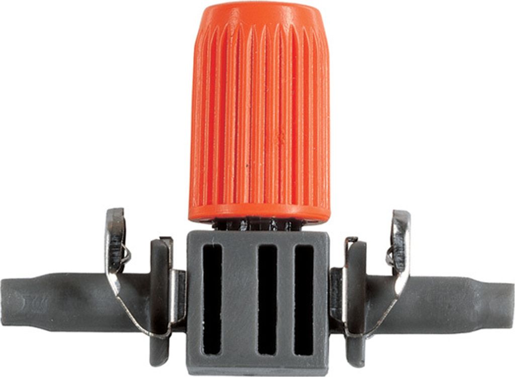 Gardena Micro Drip Adjustable Inline Drip Head, Grau, Produktbild 