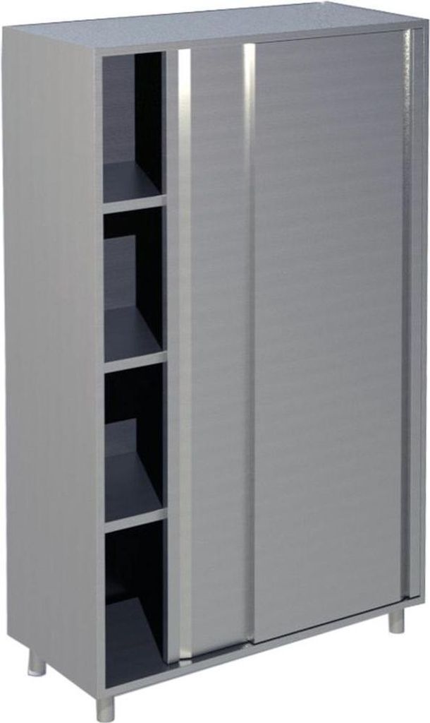 KBS Geschirrschrank 1400x700x1800 mm mit 2 Schiebetüren und Produktbild 