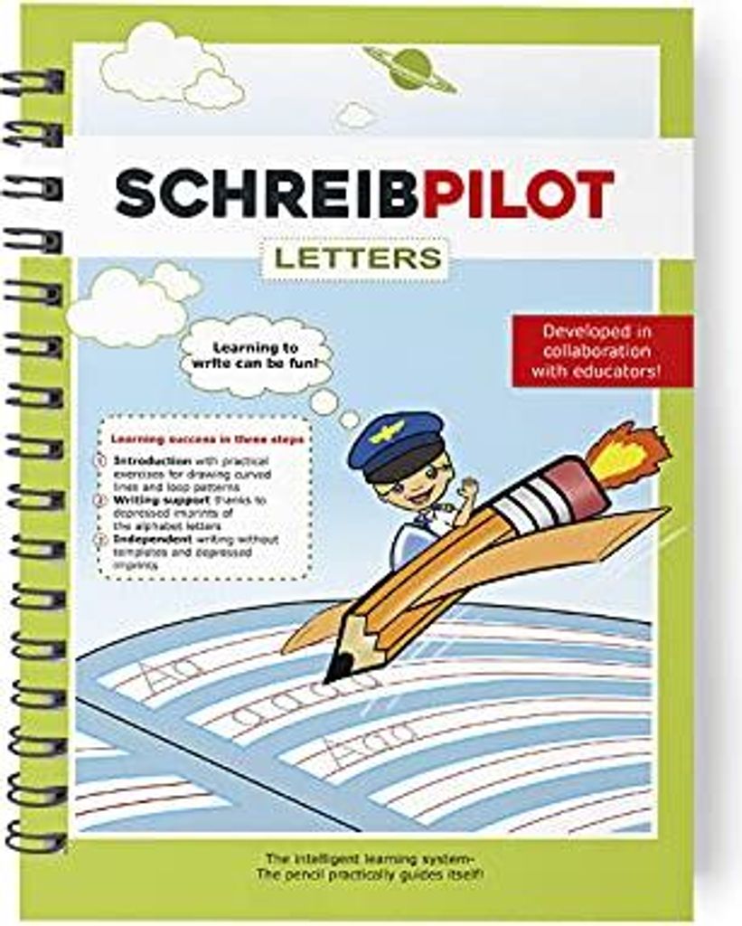 Schreibathlet SCHREIBPILOT learn-to-write booklet for ABC Produktbild 
