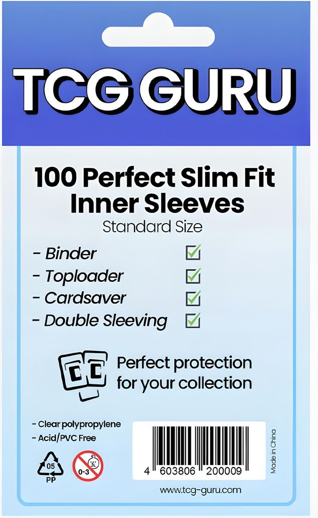 100 Perfect Slim Fit Inner Sleeves Produktbild 