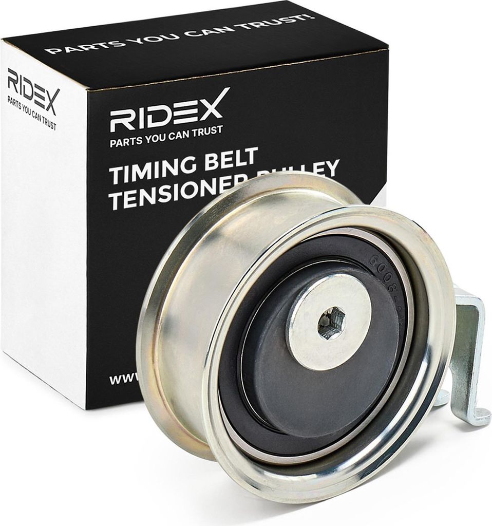 RIDEX 308T0126 Spannrolle Zahnriemen für VW Golf IV Schrägheck (1J1) Golf IV Variant (1J5) SHARAN (7M8, 7M9, 7M6) Bora Limousine (1J2) Bora Variant