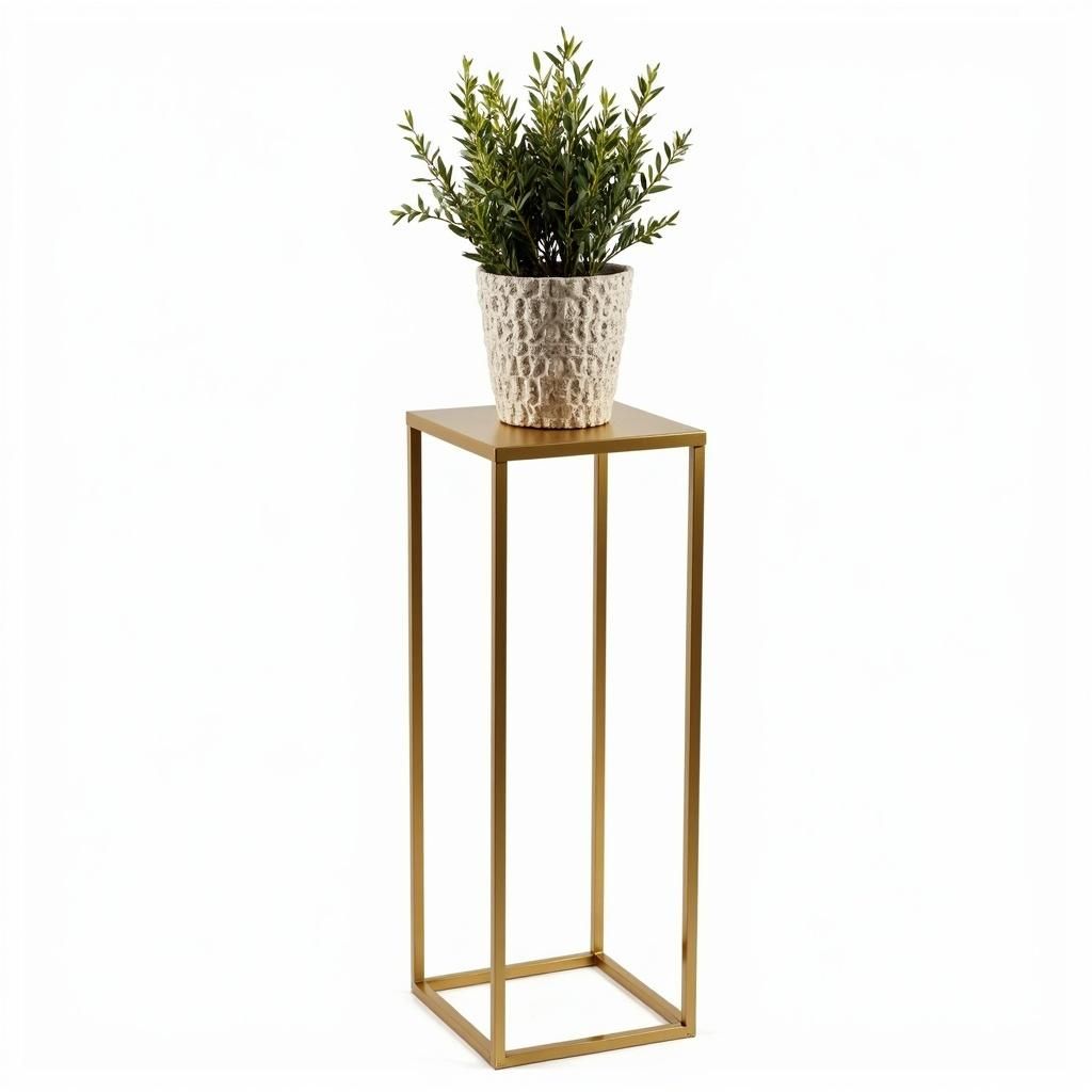 FRAMADO, Pflanzenständer Ferro, Metallregal, Blumenständer, Produktbild 